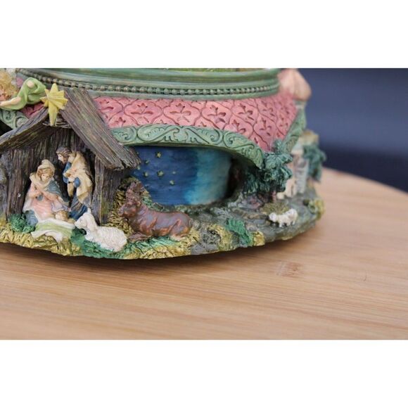 Grandeur Noel Illuminated Musical Water Globe With Revolving Base Collectors Ed - Picture 6 of 16